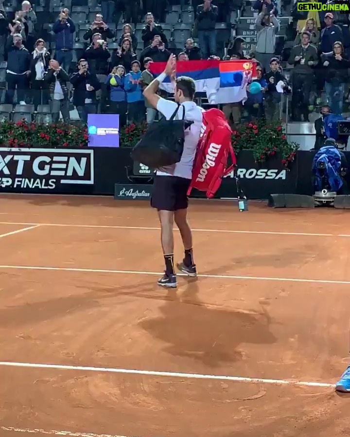 Juan Martin del Potro Instagram - Grazie per tutto Roma 🇮🇹🙌 y a todos ustedes por el apoyo de siempre 🤗 Foro Italico