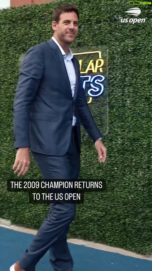 Juan Martin del Potro Instagram - Always good to have Juan Martin del Potro back! US Open Tennis Championships