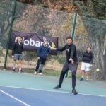 Juan Martin del Potro Instagram - Un poco de tenis y anécdotas con los amigos de @globant 🙌🎾 #seekreinvention