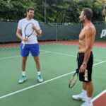 Juan Martin del Potro Instagram – Learning the Forehand @delpotrojuan Terrordome