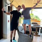 Juan Martin del Potro Instagram - Lindos momentos con mi amigo. 🏝️🚀🎾 ♟️ Quién creen que gano? 😂 Having fun with my friend @richardbranson @virgin #neckercup Necker Island
