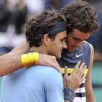 Juan Martin del Potro Instagram - Hiciste del tenis un deporte único. Gracias por enseñarnos con tu ejemplo dentro y fuera de la cancha. Soy un agradecido por haber compartido tu carrera y haber podido jugar tantos partidos juntos. Gracias. Gracias por ponernos a prueba a todos, elevar la vara en cada torneo que jugamos, por todo lo que has dado para nuestro deporte y lo cálido que siempre fuiste conmigo, y tantas otras cosas. Estoy triste, es una noticia que no quería escuchar. Pero te deseo una gran vida junto a Mirka y tus niños. 💙 You made tennis a unique sport. Thank you for teaching us with your example, in and out court. I'm thankful for shearing your journey and being able to play so many matches together. Thank you. Thank you for testing us all, raising our standards in every tournament we played, for everything you’ve given for our sport, for how warm you always were with me, and so many other things. I'm sad, this is something I didn’t want to hear. I do wish you a great life with Mirka and your kids.