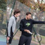 Juan Martin del Potro Instagram - Un poco de tenis y anécdotas con los amigos de @globant 🙌🎾 #seekreinvention
