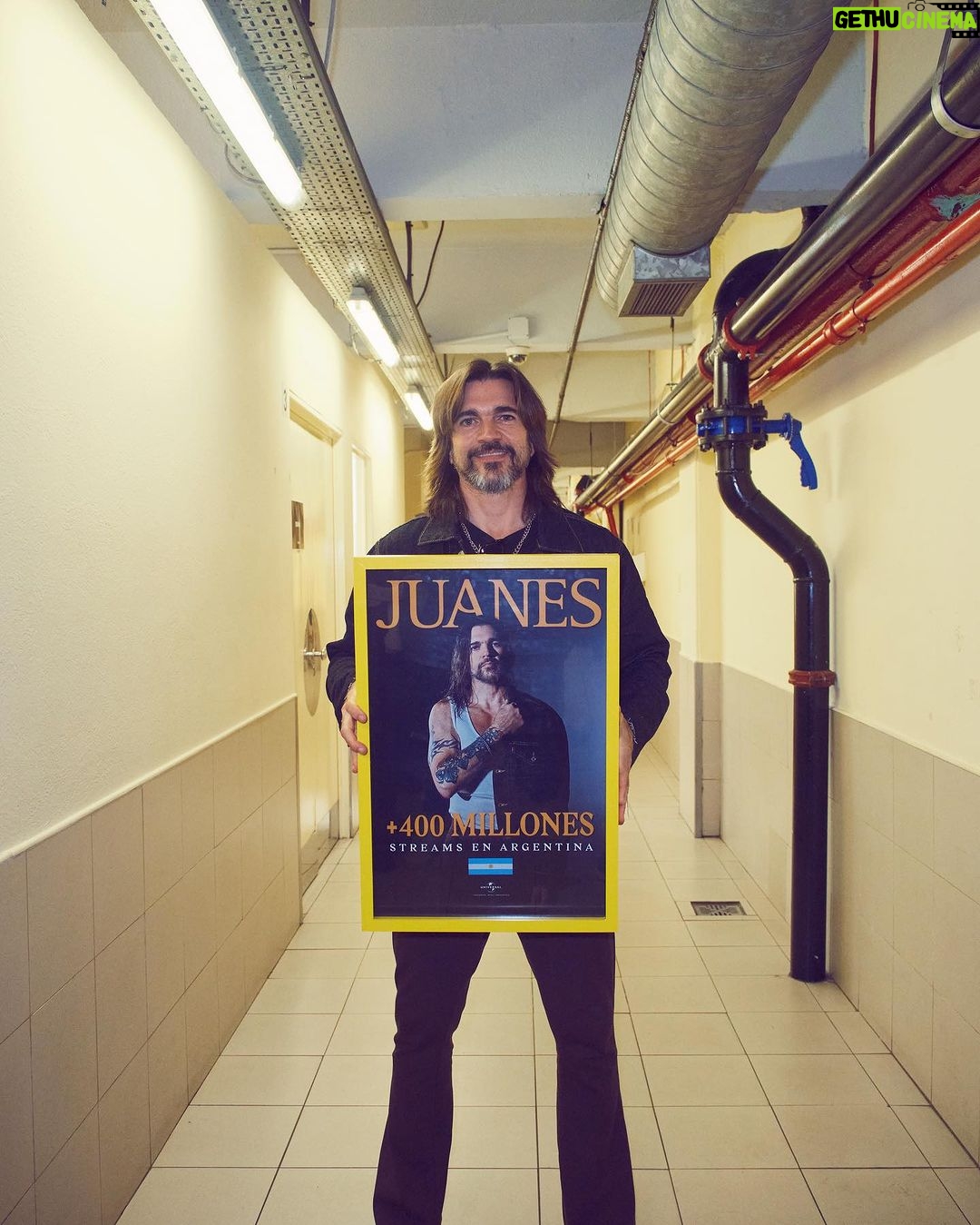 Juanes Instagram - Una noche inolvidable Argentina 🇦🇷❤️🔥 Gracias por todo el cariño!! Buenos Aires, Argentina