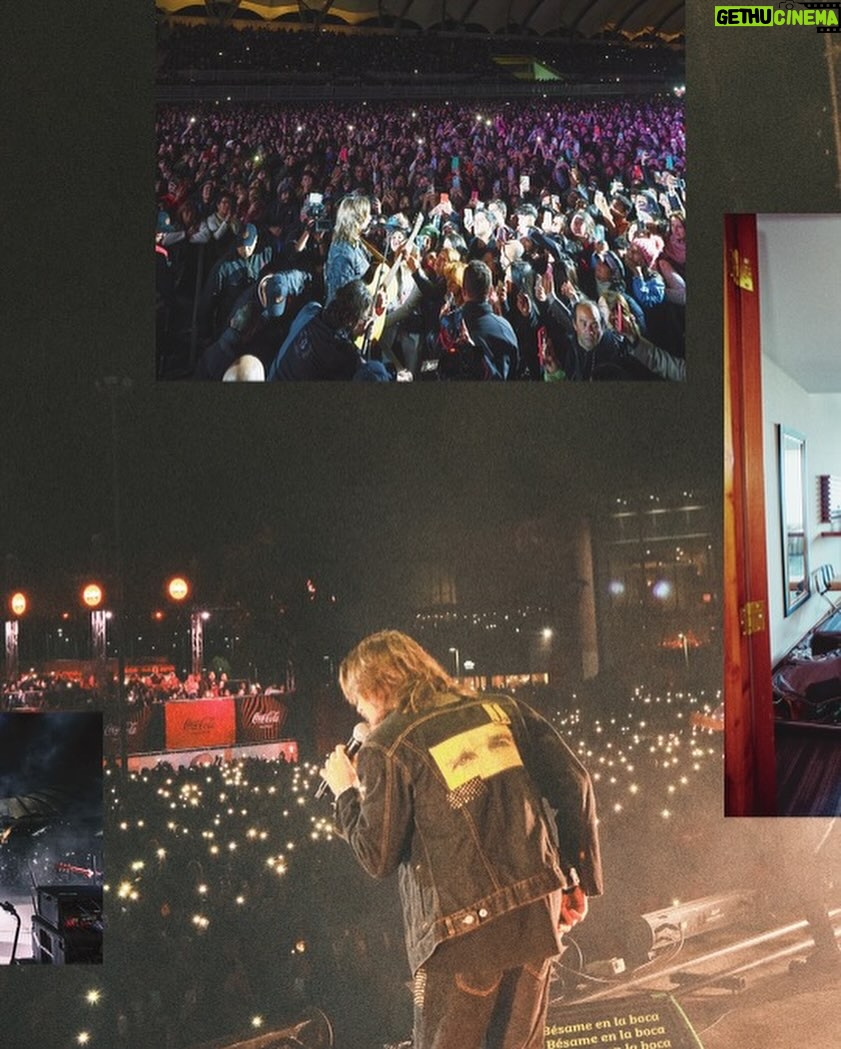 Juanes Instagram - Ayer terminamos nuestro paso por Chile en Quillota🇨🇱🙏🏼 gracias por el inmenso cariño y por unas noches mágicas🔥