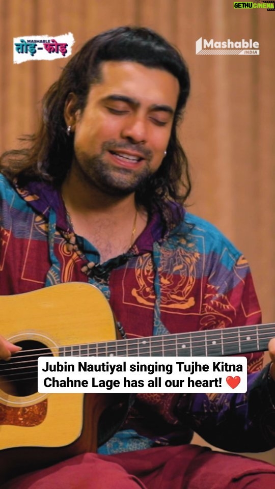 Jubin Nautiyal Instagram - This soulful performance truly steals our hearts! ❤️🎶 #JubinNautiyal #TujheKitnaChahneLage