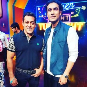 Jubin Nautiyal Instagram - Bhai Jaan ❤️ Happy Belated Birthday 🫶🏻.

 @beingsalmankhan