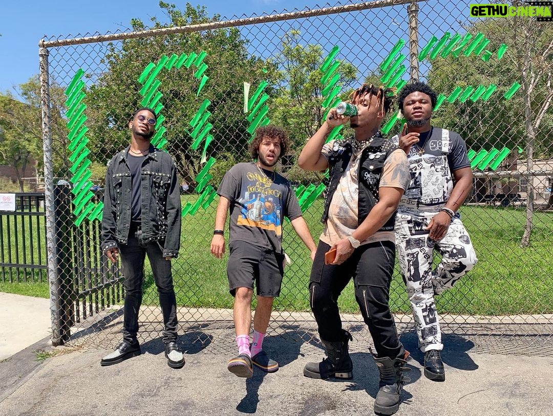 Juice WRLD Instagram - Piss on da world to put the hell flames out 🖤🖤🔥