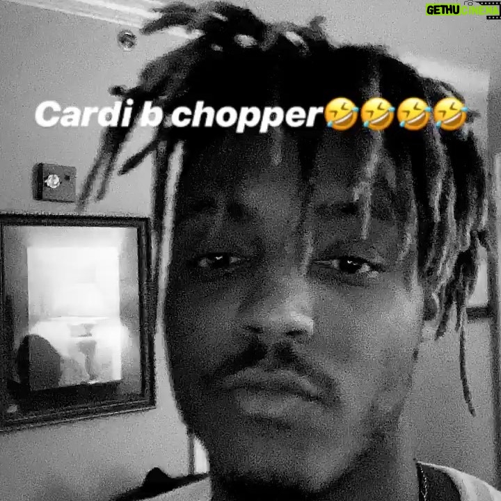 Juice WRLD Instagram - SHIT TALKER SHIT WALKER🤮🖤♾999