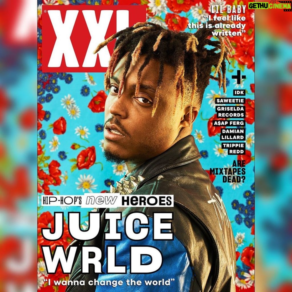 Juice WRLD Instagram - Thank you @xxl for making me the cover of this months issue. ❤