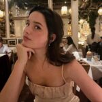 Jules LeBlanc Instagram - at dinner Milan, Italy
