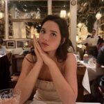 Jules LeBlanc Instagram - at dinner Milan, Italy