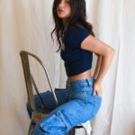 Jules LeBlanc Instagram – 🩵always comfortable in my @pacsun jeans #pacpartner