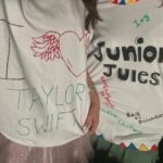 Jules LeBlanc Instagram - what an honor to live at the same time as taylor swift