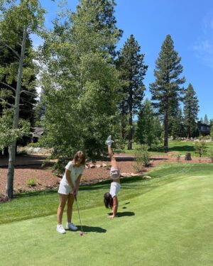Julianna LeBlanc Instagram - golfin’ & fishin’🤸🏻‍♀️