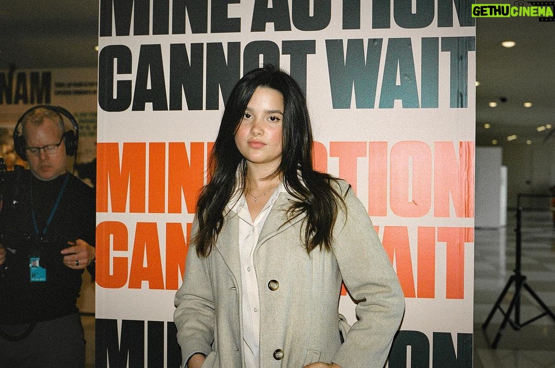 Jules LeBlanc Instagram - Thank you to the @unitednations and @un_mineaction team for inviting us to the United Nations Mine Action Summit last week. It was an honor learning about the incredible work that UNMAS has taken on across the world and we were very fortunate to speak to several NGO team members and ambassadors from SE Asia on the matter. Also wanted to thank @morley_nelson, @richardfitoussi, and the entire team from their upcoming documentary, “Walking Without Fear”, for inviting us to be a part of the amazing film they have spent years working on to bring greater awareness to this issue. Millions of people around the world are affected by the placement of landmines and the post-war impacts they have on innocent communities after soldiers have left the battlefields. Many countries, such as Cambodia, Laos, and Vietnam to name a few, are still in the process of clearing millions of landmines from their lands, and it is only with greater awareness and funding that this issue may one day be gone. This was a cause that was very important to Princess Diana leading up to her passing, and is an issue that Prince Harry has continued to fight for to this day to build upon her legacy. If you want to help make a difference, please head to the @un_mineaction page to find more information and resources on how you can help create a mine-free world. We’ll be posting a YouTube video soon to share our trip and what we learned with you all. xx