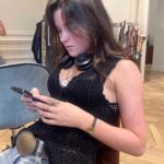 Jules LeBlanc Instagram - pretending to work @velanche
