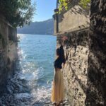 Jules LeBlanc Instagram - lake como, italy 🦢 Lake Como, Italy