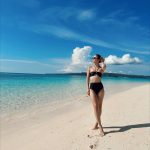 Julia Barretto Instagram – Weekend in Paradise 🌴 Swimwear from @thejujuclub.co

@aquaboracay Boracay Island, Philippines