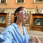 Julia Barretto Instagram – Feeling blue 💙 Another eyewear coming out this Saturday @thejujuclub.co 😎 Venice, Italy