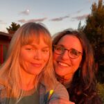 Julia Louis-Dreyfus Instagram – My sister and I taking advantage of the light. Per usual. Thanksgiving 2023