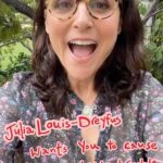 Julia Louis-Dreyfus Instagram - I’ve been called a lot of things in my time and #troublemaker is high on the list! That’s why I’m so excited to tell you about @redwineblueusa and their Great Troublemaker Turnout. We all need to grab a friend and cause a little trouble. Join the unstoppable movement at the link in my bio!