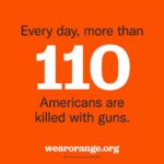 Julia Louis-Dreyfus Instagram - It's Wear Orange Weekend, so let's join together to demand a future free from gun violence once and for all. Share your #wearorange pic right here and text 'orange' to 644-33 to find a wear orange event!