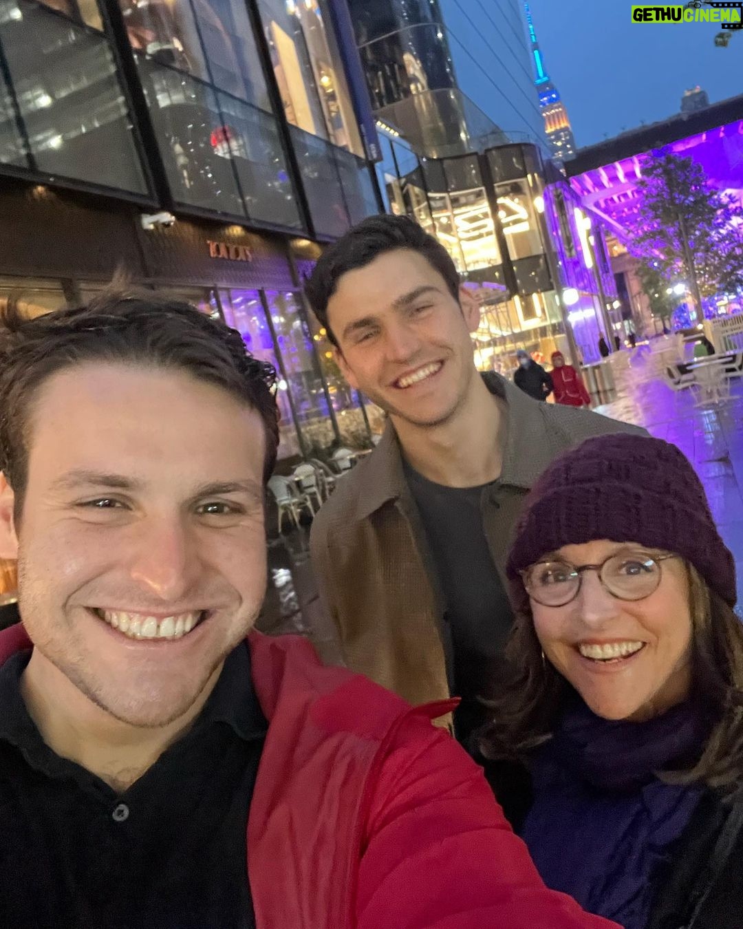 Julia Louis-Dreyfus Instagram - These boys have made me one happy mama. Happy Mothers Day to all the Muthas!