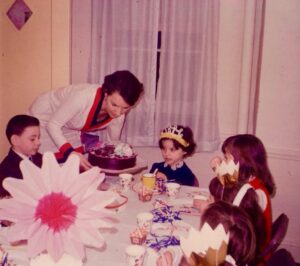 Julia Louis-Dreyfus Instagram - If my mother hadn’t put that cake down quickly, I would have bitten her hand off. I still feel that way about cake. Happy birthday to me.