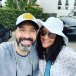 Julia Louis-Dreyfus Instagram - I’d hang out ANYWHERE with my dear buddy, @mrtonyhale - even a parking lot.❤️