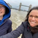 Julia Louis-Dreyfus Instagram - Me and me matey @georgiapudding on some river somewhere.