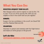 Julia Louis-Dreyfus Instagram – The Peach State will be holding two very competitive Senate runoffs on January 5 that will determine the control of the Senate. Let’s win these seats! 🍑 Go to @VoteSaveAmerica’s Georgia site for voter information, funds to donate to (either the Warnock + Ossoff campaigns or organizers on the ground), and ways to volunteer ➡️ link in bio. #GetMitchOrDieTrying