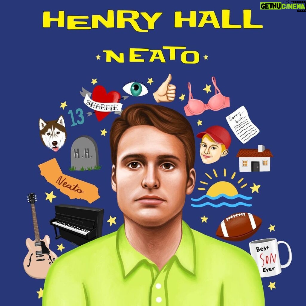 Julia Louis-Dreyfus Instagram - Neato is here! Even the album cover is neat. And it’s featured in @AppleMusic’s New Music category! Listen to @henryhallmusic’s debut album at the link in bio and Story.