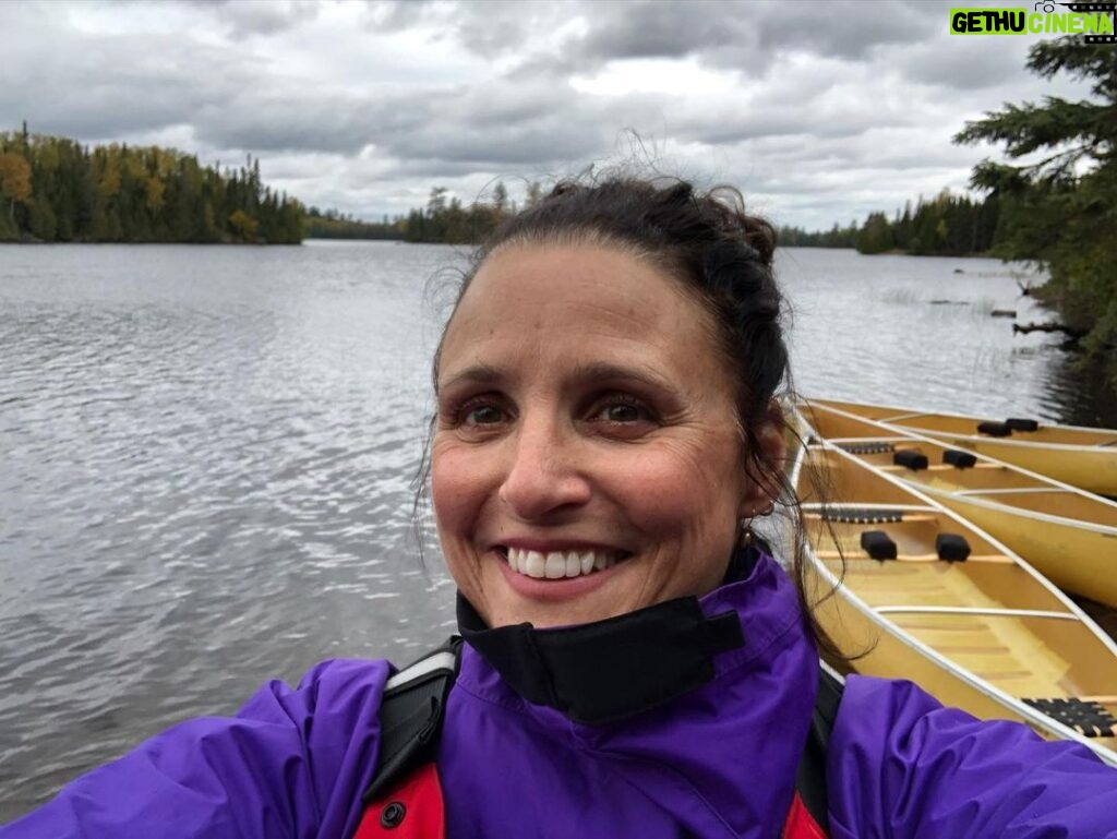 Julia Louis-Dreyfus Instagram - The Boundary Waters, one of our nation’s most popular and pristine wilderness areas, is under threat by the Trump Administration. Text BWCA to 474747 to fight against this corrupt development and protect our natural resources from contamination. @BoundaryWatersAction #SaveTheBWCA