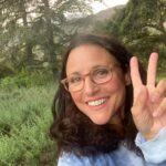Julia Louis-Dreyfus Instagram - I love hiking but I love @JoeBiden and a Democratic Senate more. Donate $45 to fire 45 and let’s take back the Senate too! ⠀ 45tofire45.org