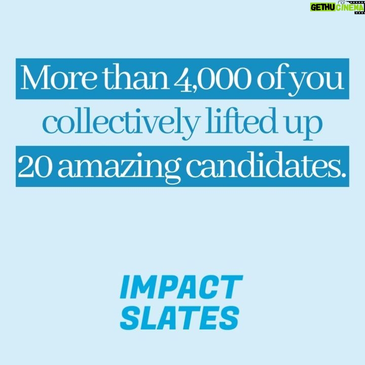 Julia Louis-Dreyfus Instagram - I love Democracy! Over 4,000 of you got together and lifted up 20 state legislative candidates by collectively raising over $275K! This is true grassroots stuff and it’s the BEST! The candidates are over the moon (take a look at the video) and so am I. Together, we can end gerrymandering - please join the movement at impactslates.org