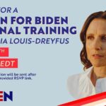 Julia Louis-Dreyfus Instagram – I’m excited to kick off this week’s #WomenforBiden training on why it’s important to share our health care stories. RSVP link in my bio!