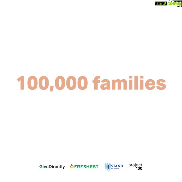 Julia Louis-Dreyfus Instagram - #Project100 has raised over $55M for families hard hit by COVID-19 in the U.S. In 100 days, @givedirectly is aiming to raise $100M for 100K households in need w/ @freshEBT & @standforchildren. Join me & donate now by going to the link in @givedirectly ‘s bio!