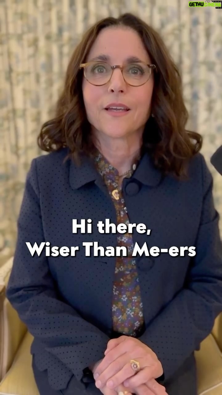 Julia Louis-Dreyfus Instagram - Turn on the @todayshow tomorrow morning at 10:45 ET to see Hoda and Jenna announce who will be @officialjld’s iconic guest on the season finale of Wiser Than Me on June 6.