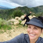 Julia Louis-Dreyfus Instagram - Social distance hike with my pal @theellenshow. We had a great conversation although I couldn’t really hear what she was saying.
