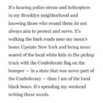 Julia Louis-Dreyfus Instagram – [@ayanaeliza 👋🏽 takeover post] There are ~23 million Black Americans who are *already* deeply concerned about the #ClimateCrisis. (MILLION!) But how can we expect Black people to effectively lead their communities on the existential threat of climate when faced with the existential threat of racism?

This oped I wrote, connecting the dots on all we are dangerously squandering, is what inspired our IG Live conversation yesterday.

Swipe to read. Link in stories and bit.ly/WaPoClimateBLM.

Thoughts and prayers. Love and light. Those won’t solve racism or climate change. So what are you going to DO? The options are endless, and there is a place for *everyone* in this work.

We sometimes talk about racial justice and climate justice as separate things. But in the end, as @mary.heglar reminded us is in a recent episode of her Hot Take podcast, justice is justice, it’s all one — big enough to hold us all.

#BlackLivesMatter 🖤✊🏽
#ActOnClimate 💚🌎