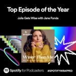 Julia Louis-Dreyfus Instagram - The Wiser Than Me(@officialjld) team is thankful for each ear that listened to 'Wiser Than Me' on Spotify(@spotify) this year! 🎙️✨ Your support has made this podcast journey truly special.  Thank you to all our listeners for turning every episode into a sensation.  You can revisit season one on Spotify(@spotifypodcasts) today! #spotifywrapped