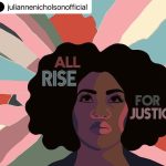 Julia Roberts Instagram - #Repost @juliannenicholsonofficial ・・・ This woman is me. This woman is us. Rising for our rights, rising for the freedom to control our bodies, rising for access to health care, for racial justice and so much more. This SCOTUS hearing shouldn't be happening now. This seat is OURS - the peoples seat. Join me, @tiffanyalfonseca and @PPact to fight for our future and the future of generations to come. Text SCOTUS to 22422 to call your senator and let them know loud and clear that we will not stay silent - #AllRise for Justice
