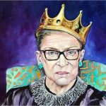 Julia Roberts Instagram - Gutted. RBG. 💜 Thank you for your compass. #truenorth #legend