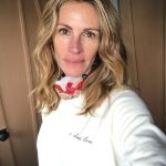 Julia Roberts Instagram - My incredible friends @beloveapparel are donating $7 from every I Choose Love purchase to @together.rising who are helping children and families facing hunger due to mass school closures. Let’s help each other and small businesses! #ichooselove #beloveapparel #togetherrising