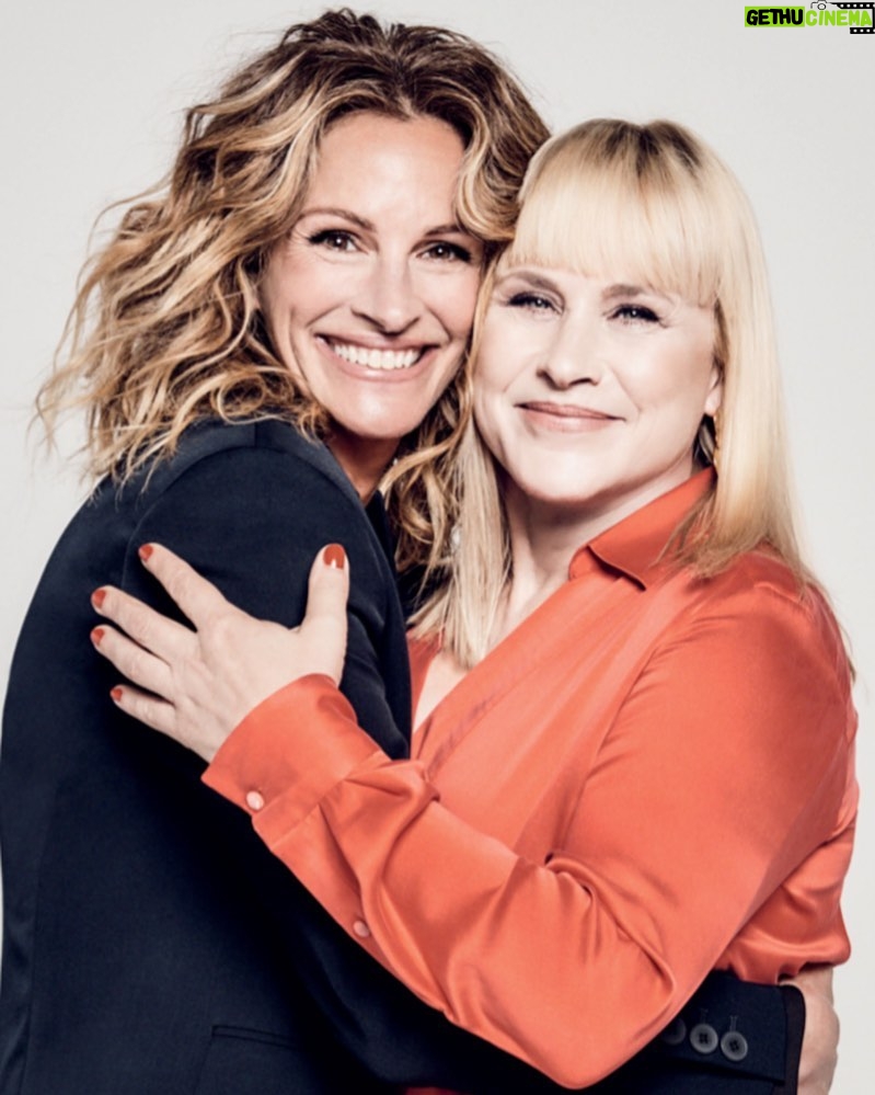 Julia Roberts Instagram - A one of a kind. ♥️ #patriciaarquette👑