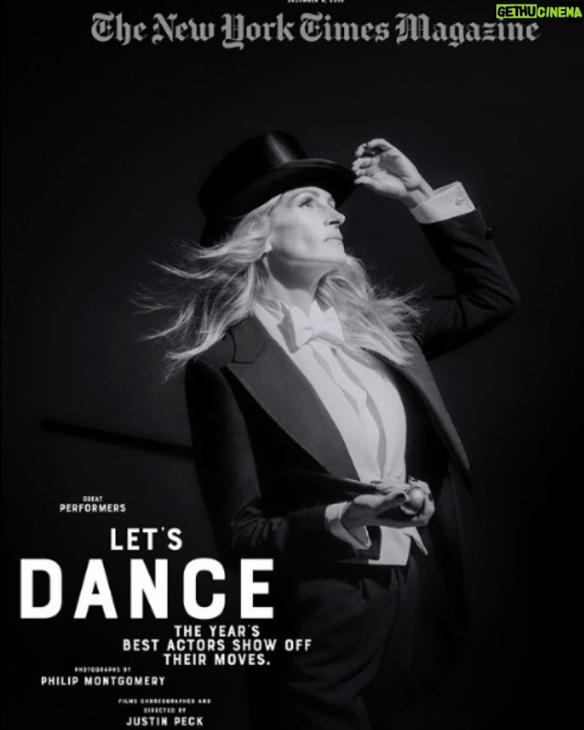 Julia Roberts Instagram - What a Sunday 😊 THANK YOU: NYT Magazine, Philip Montgomery and ✨Justin Peck✨