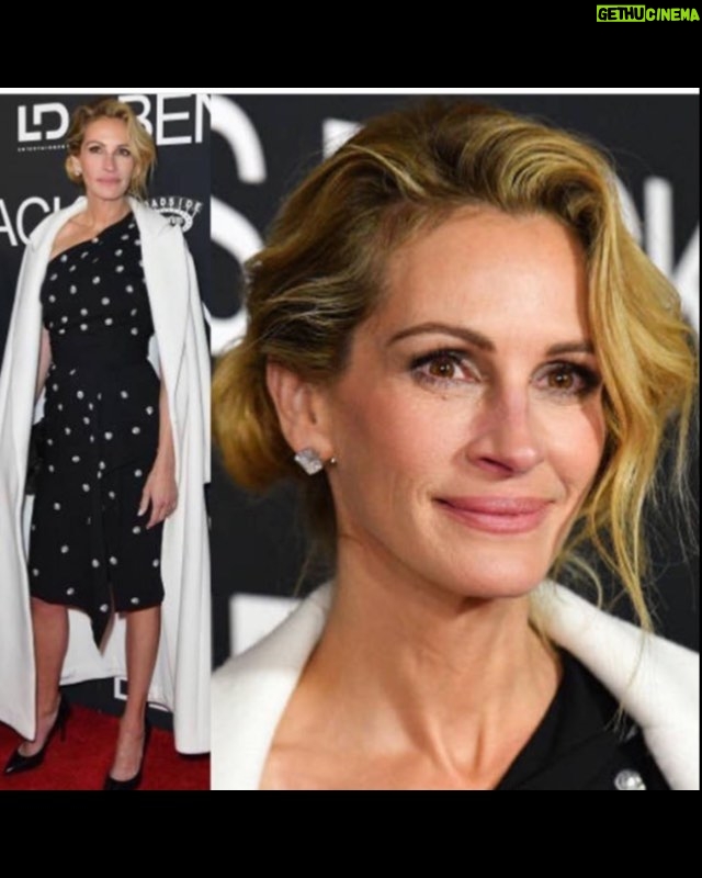 Julia Roberts Instagram - Ben is Back premiere 💃🏼 Thank you Serge, Elizabeth, Genevieve, Marcy and Fernando ✨