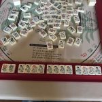 Julia Roberts Instagram - Birthday Mahj Win on my Birthday Mahj set!🀄️🎂♥️ #Trach/Bach Mahjong Set by Crisloid🌟🌟🌟