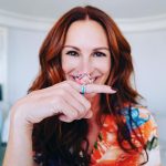 Julia Roberts Instagram - Yes. A 🦩 ring. Who knew!? 🥰